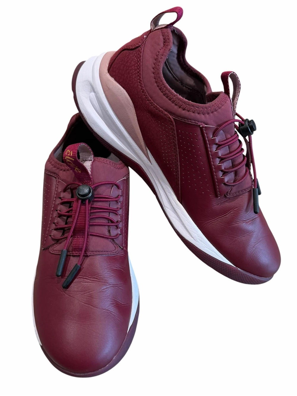 Clove Nursing Shoes Women’s 8.5 Maroon Leather LTD Edition Healthcare Slip On